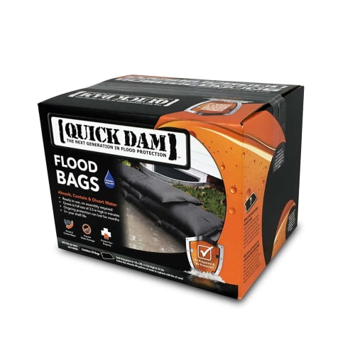 Quick Dam Flood Bags, 12"x24", 20ct